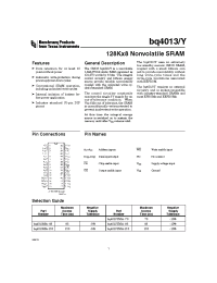 Datasheet BQ4011MA-85 manufacturer TI