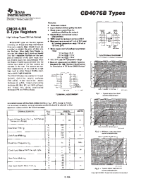 Datasheet CD4076BF3A manufacturer TI