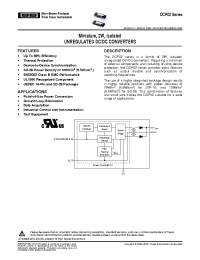 Datasheet DCP020503DPNVA manufacturer TI