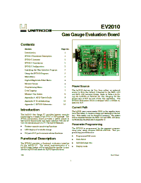 Datasheet EV2010 manufacturer TI