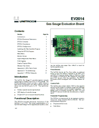 Datasheet EV2014 manufacturer TI