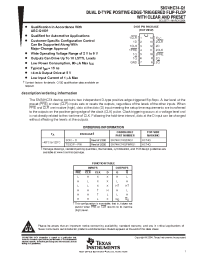 Datasheet HC74Q manufacturer TI