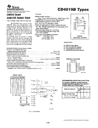 Datasheet JM38510/05352BEA manufacturer TI