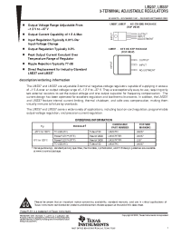 Datasheet LM237 manufacturer TI