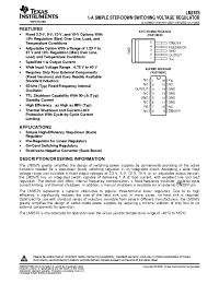 Datasheet LM2575-33IKC manufacturer TI
