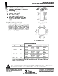 Datasheet LM348DR manufacturer TI