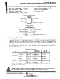 Datasheet MC33063AP manufacturer TI