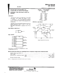 Datasheet SN54128 manufacturer TI