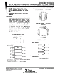 Datasheet SN5438 manufacturer TI