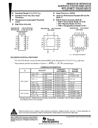 Datasheet SN54AHC132FK manufacturer TI