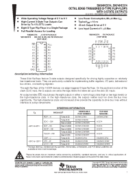 Datasheet SN54HC374J manufacturer TI