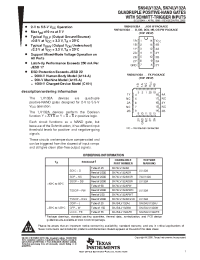 Datasheet SN54LV132AJ manufacturer TI