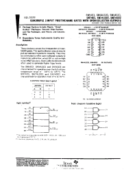Datasheet SN54S03 manufacturer TI