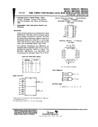 Datasheet SN54S22 manufacturer TI