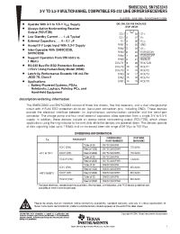 Datasheet SN65C3243 manufacturer TI