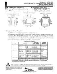 Datasheet SN74AHC74DBG4 manufacturer TI