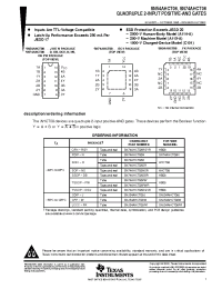 Datasheet SN74AHCT08D manufacturer TI