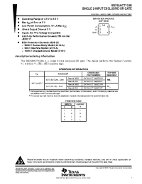 Datasheet SN74AHCT1G86DBVR manufacturer TI