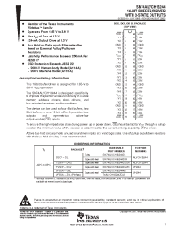 Datasheet SN74ALVCH16244KR manufacturer TI