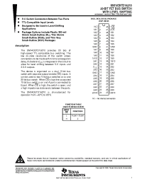Datasheet SN74CBTD16211 manufacturer TI