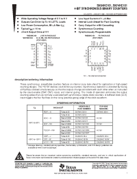Datasheet SN74HC161D manufacturer TI