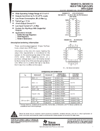 Datasheet SN74HC174DR manufacturer TI