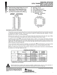 Datasheet SN74HC563DWR manufacturer TI