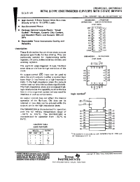 Datasheet SN74HC564N manufacturer TI