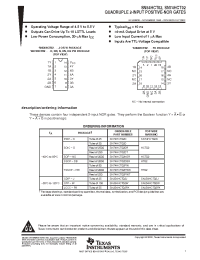 Datasheet SN74HCT02DR manufacturer TI