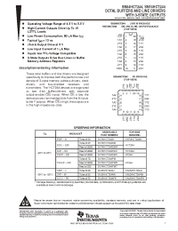 Datasheet SN74HCT244 manufacturer TI