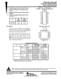 Datasheet SN74LS245DWG4 manufacturer TI