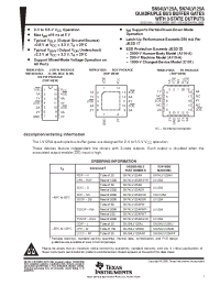 Datasheet SN74LV125ADBLE manufacturer TI