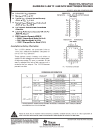 Datasheet SN74LV157 manufacturer TI
