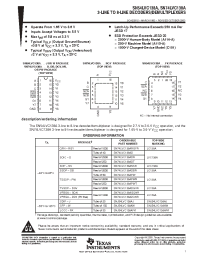 Datasheet SN74LVC138ADT manufacturer TI