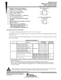 Datasheet SN74LVC1G126DBVR manufacturer TI