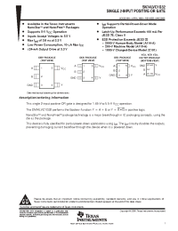 Datasheet SN74LVC1G32DCKR manufacturer TI