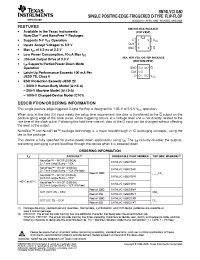 Datasheet SN74LVC1G80 manufacturer TI
