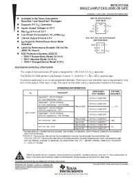 Datasheet SN74LVC1G86DCKT manufacturer TI