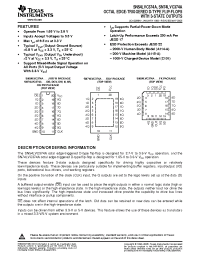 Datasheet SN74LVC374ADB manufacturer TI