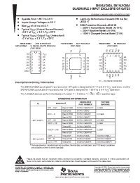 Datasheet SN74LVC86APWR manufacturer TI