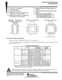 Datasheet SN74LVU04APWLE manufacturer TI