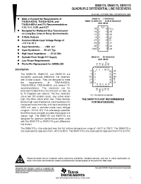 Datasheet SN75173D manufacturer TI