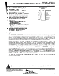 Datasheet SN75C3221DWR manufacturer TI
