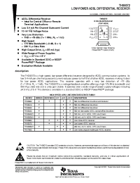 Datasheet THS6072CDGNR manufacturer TI