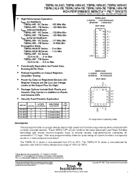 Datasheet TIBPAL16R4-5CJ manufacturer TI