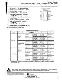 Datasheet TL3474AIDE4 manufacturer TI
