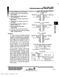 Datasheet TL493CD manufacturer TI