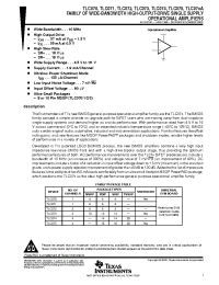 Datasheet TLC074C manufacturer TI