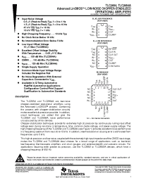 Datasheet TLC2654C-14D manufacturer TI