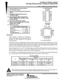 Datasheet TLC7524C manufacturer TI